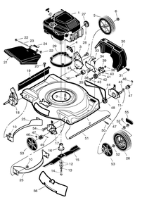 Part Location Diagram of F-98472 Murray Cover, Dust